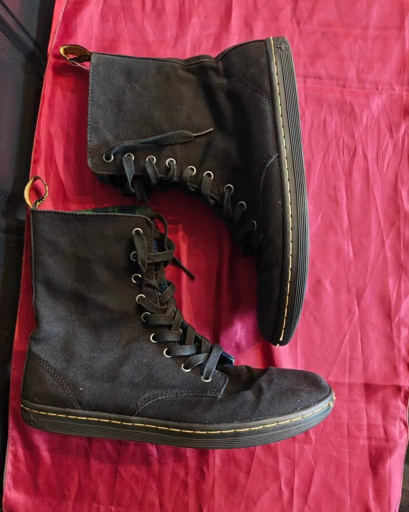 Dr. Martens canvas boot